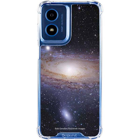 Andromeda Galaxy Moto G 5G (2024) Clear Case